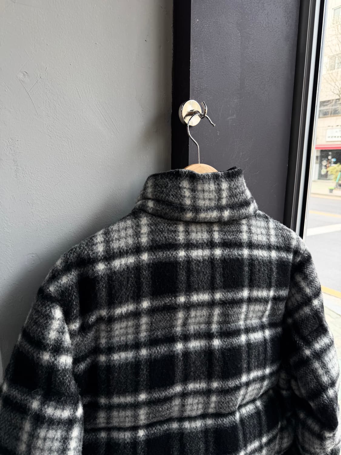 L/ A.P.C 아페쎄 23FW 플란넬 구스다운 패딩 점퍼 상품이미지8