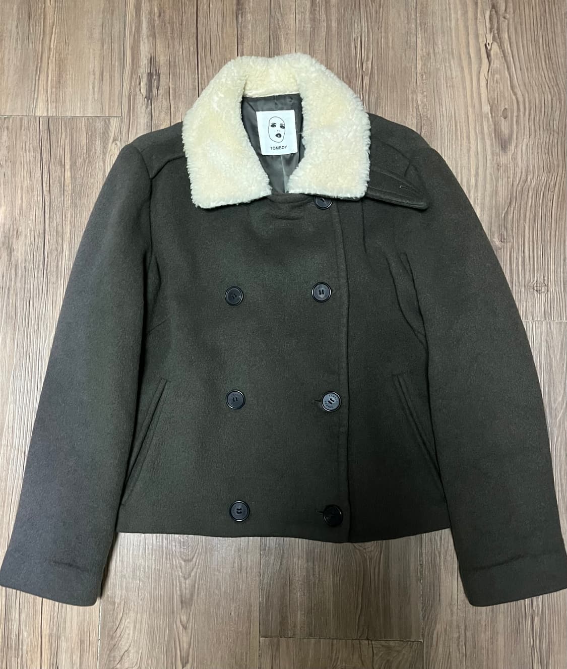 [Studio Tomboy]스튜디오톰보이 브라운 숏코트 상품이미지7