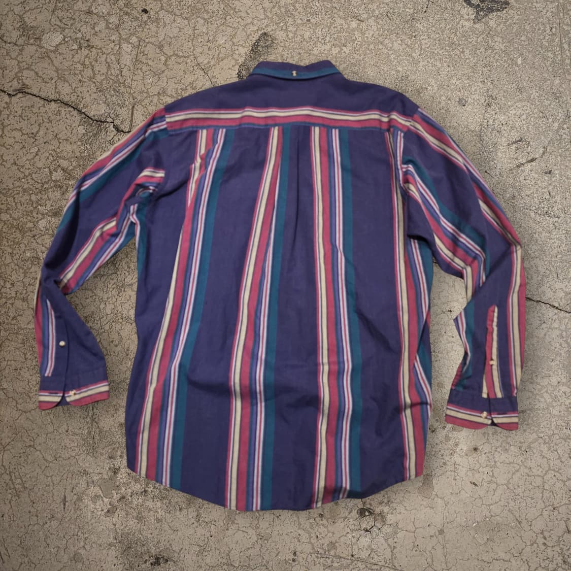 80s 스트라이프 버튼다운 셔츠 상품이미지8