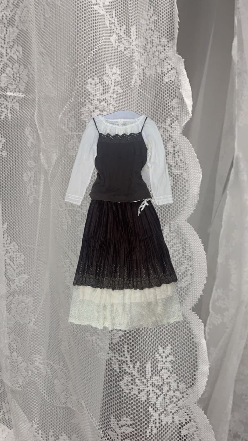 빈티지 모리걸 코디 세트 상품이미지1