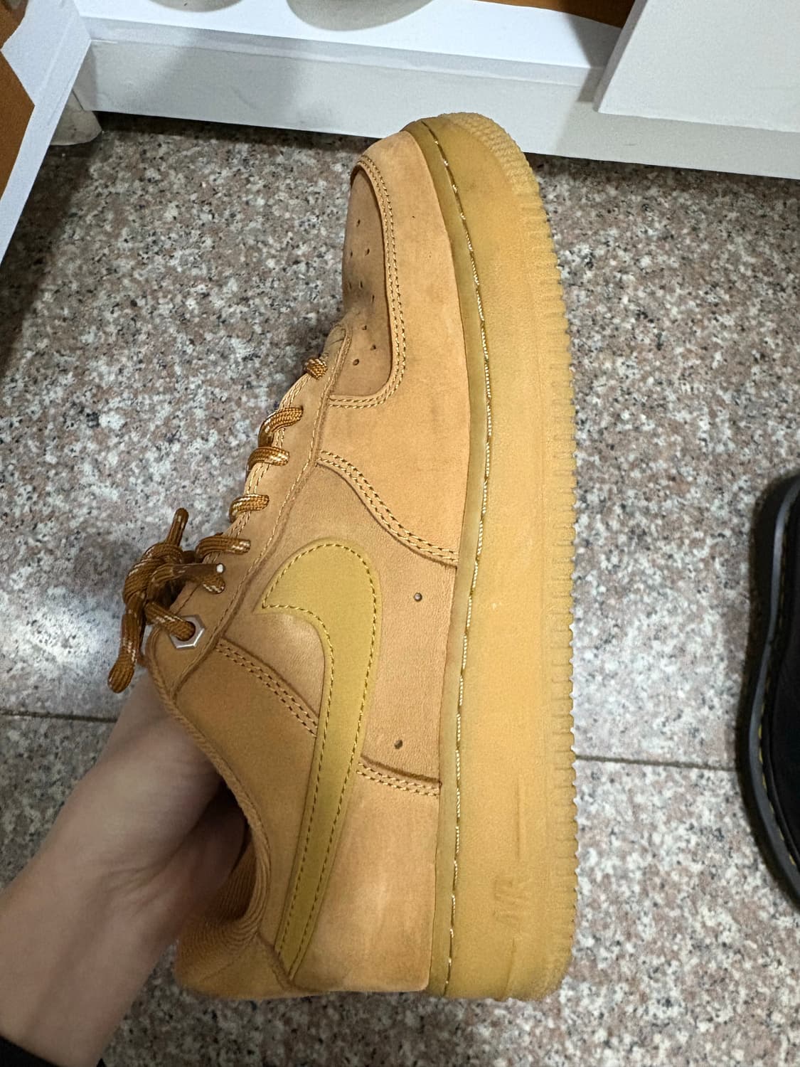 나이키 된장포스 에어포스1 07 WB Flax 상품이미지4