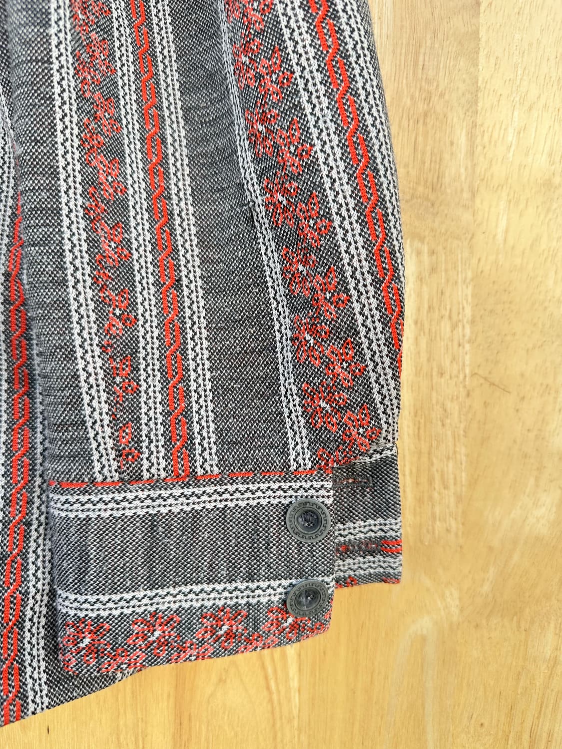 70‘s 패턴 빈티지셔츠 상품이미지5