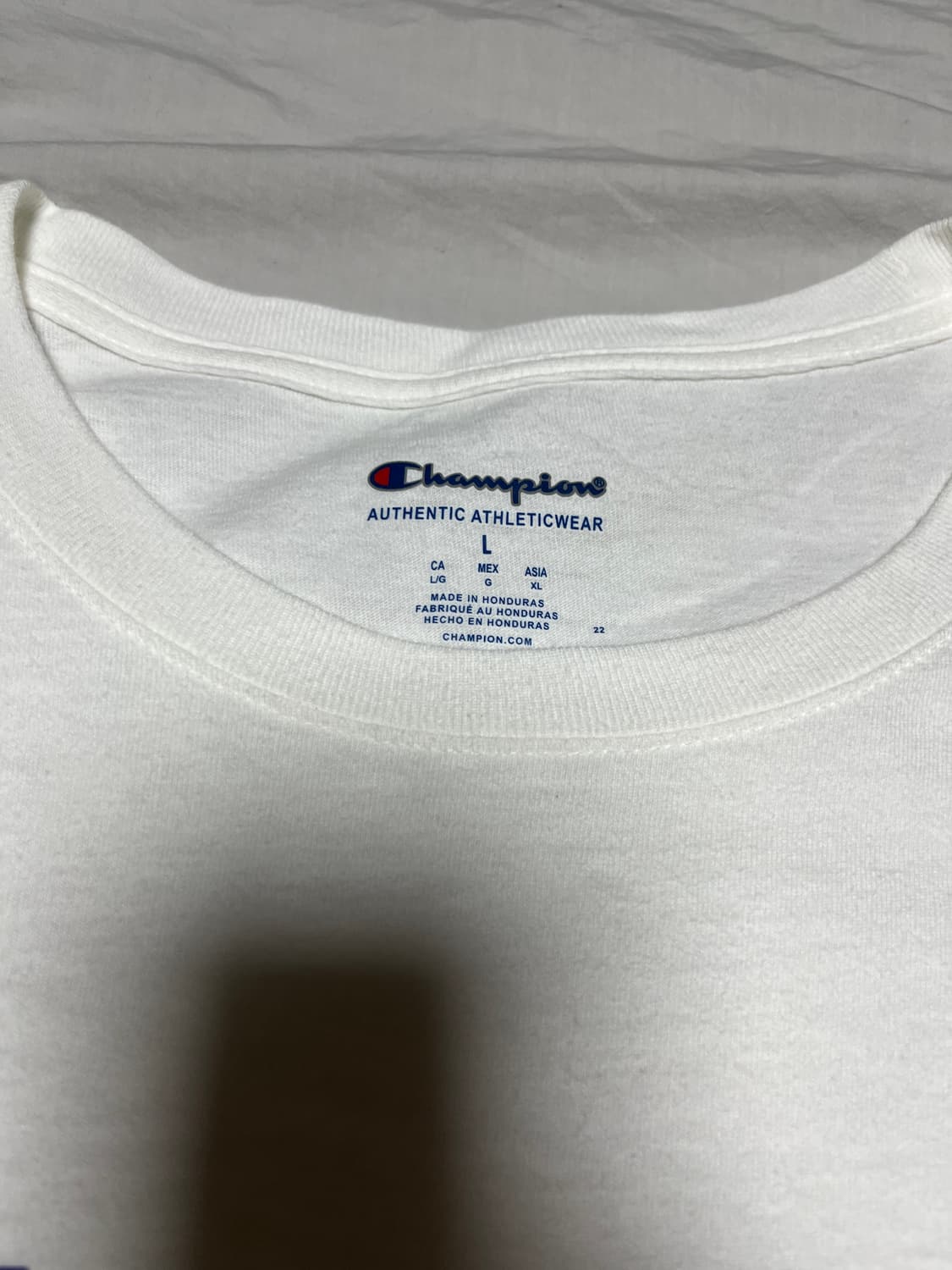 [L] 챔피온 로고 롱슬리브 티셔츠 상품이미지3