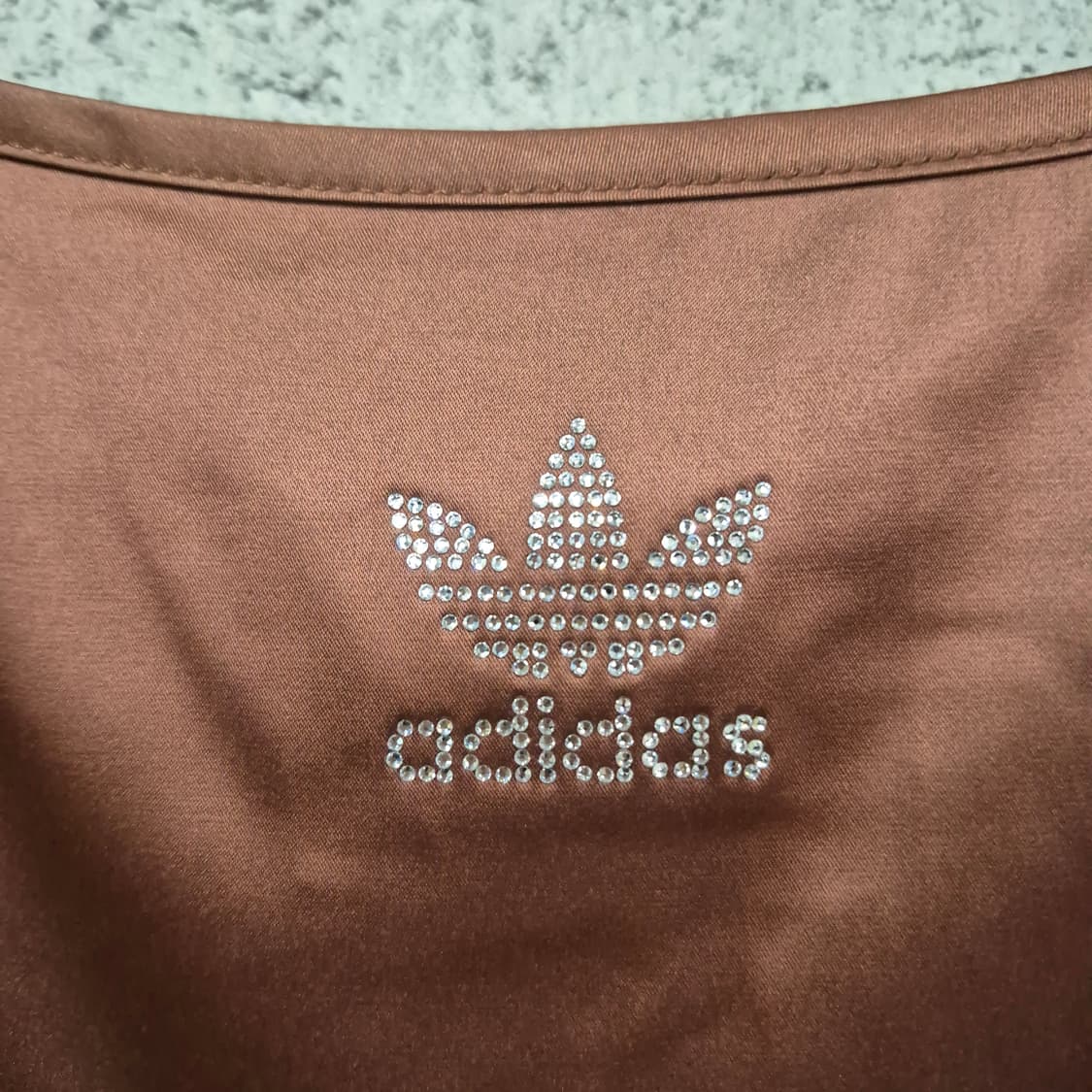 아디다스 새틴 브라운 슬리브리스 상품이미지4