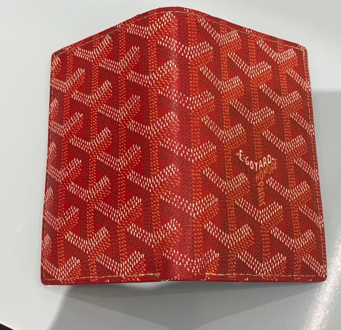 {OS/최저가} 고야드 생피에르 카드지갑 레드 상품이미지2