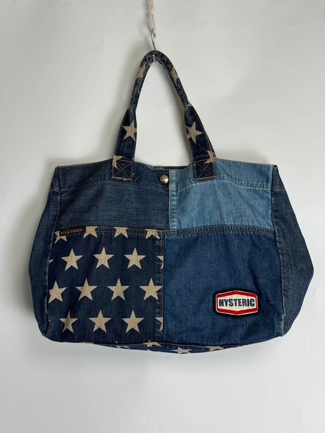 히스테릭글래머 빈티지 패치워크 데님 토트백 숄더백 가방 상품이미지2