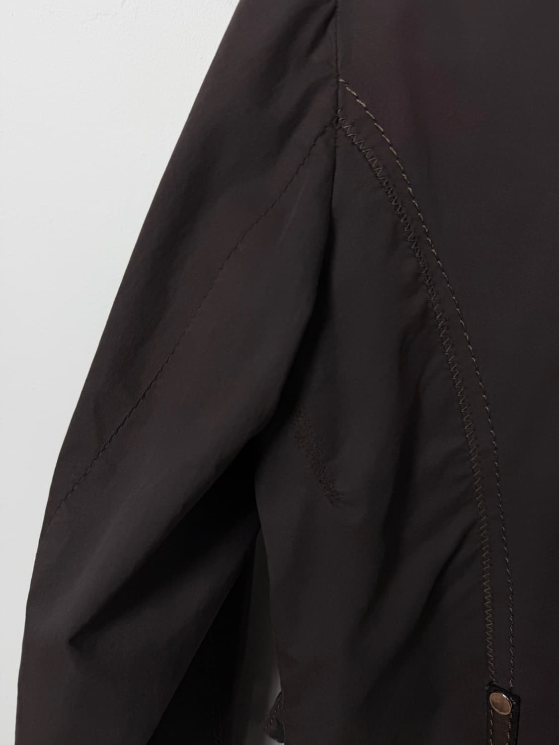 휴고 보스 레더 카라 더블 자켓  상품이미지10