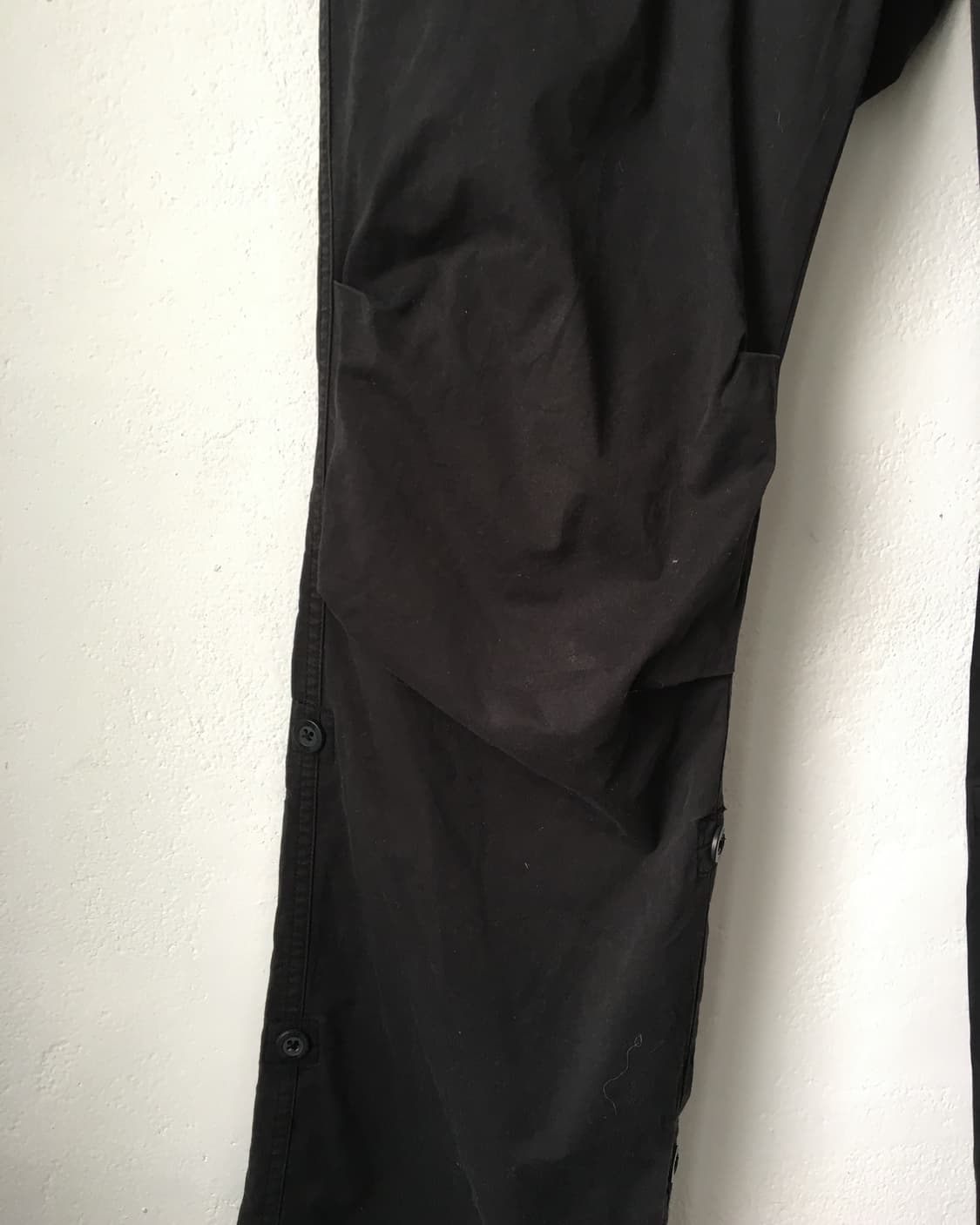 Black cotton pants 상품이미지3