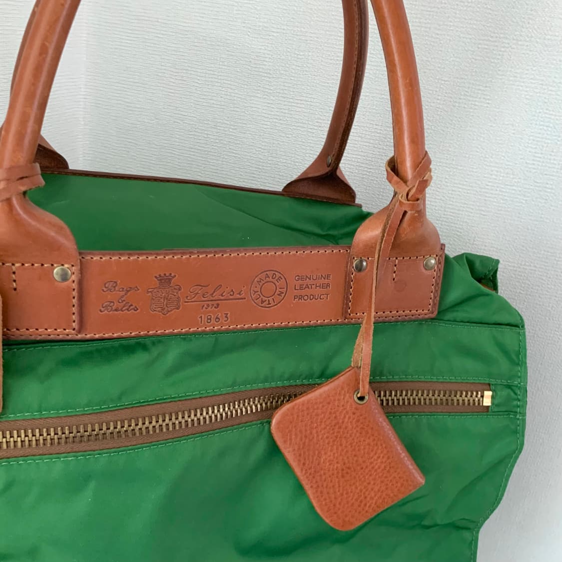 Felisi 펠리시 2way 그린 토트백 숄더백  상품이미지6