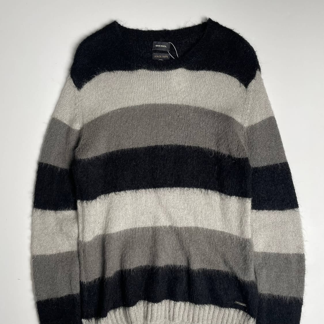 Diesel 스트라이프 모헤어 블렌드 니트 (italy)  상품이미지2