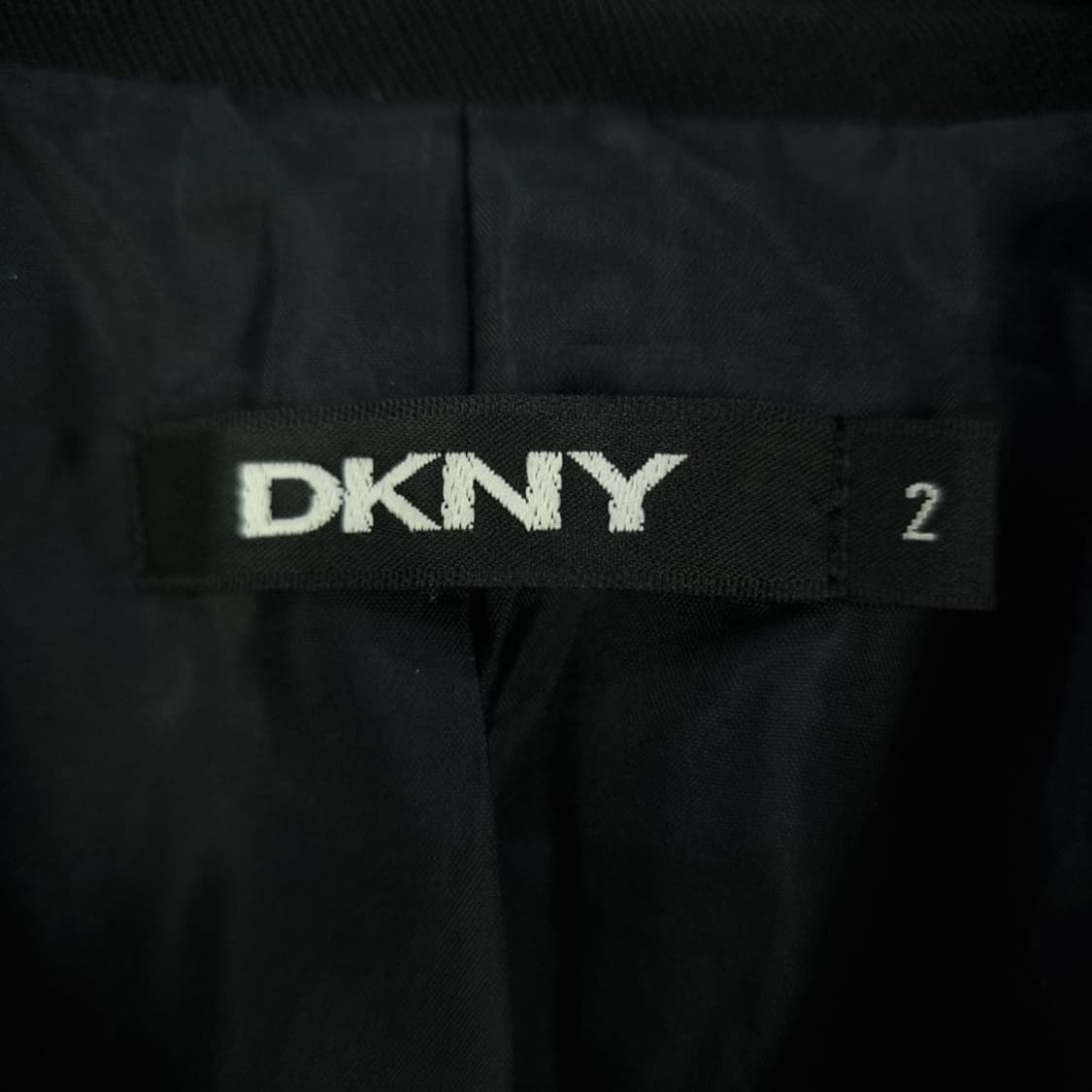 [도나카란] 재팬 울 블랜디드 모직 블레이저 자켓 블랙 M18459 상품이미지7