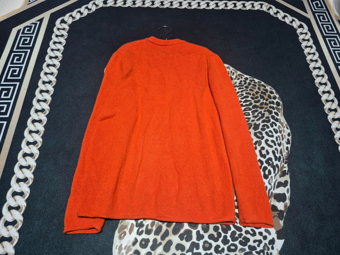 몽클레어 오렌지 울 캐시미어 니트 L 정품 상품이미지2