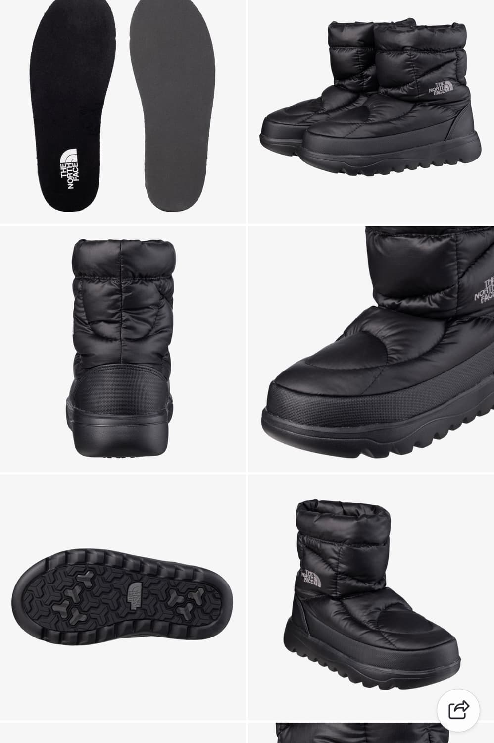 노스페이스 패딩 부츠 250 (새상품) 상품이미지1