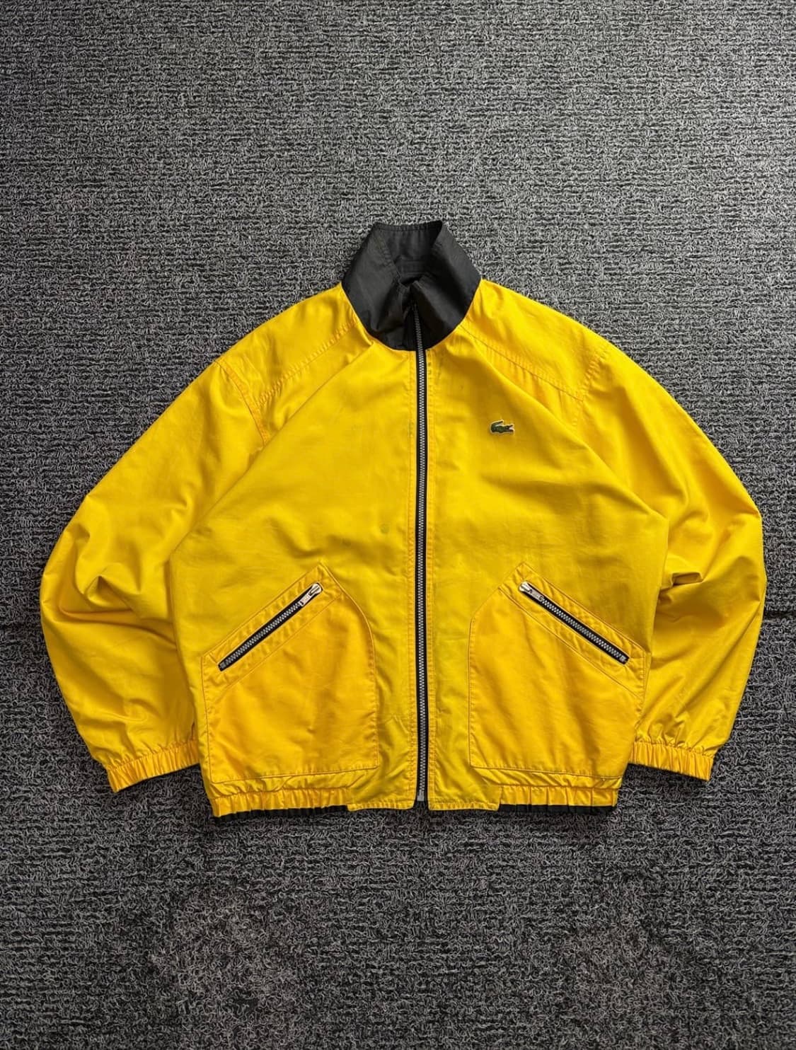 라코스테 올드스쿨 리버서블 블루종 자켓 3629 상품이미지4