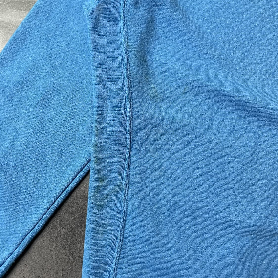 CHAMPION 챔피온 빈티지 블루 코튼 기모 맨투맨 A00496 상품이미지8