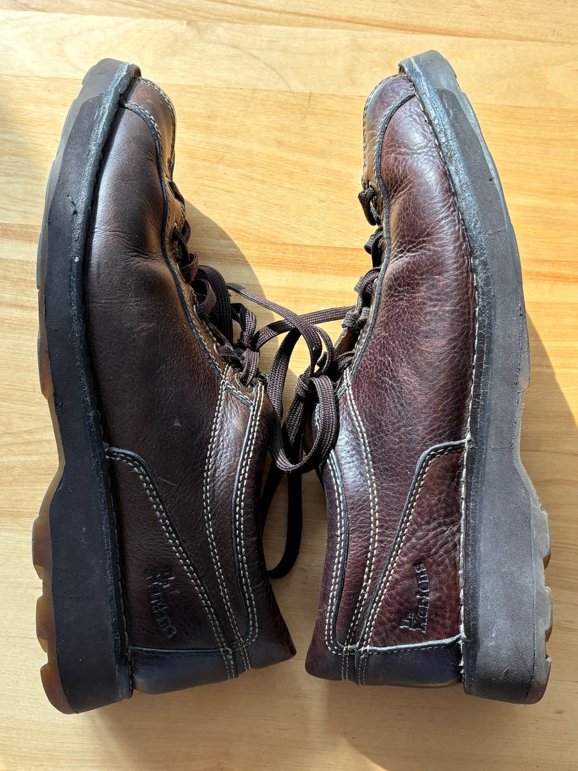 빈티지 닥터마틴 브라운 레더 더비슈즈 UK9/280 상품이미지5