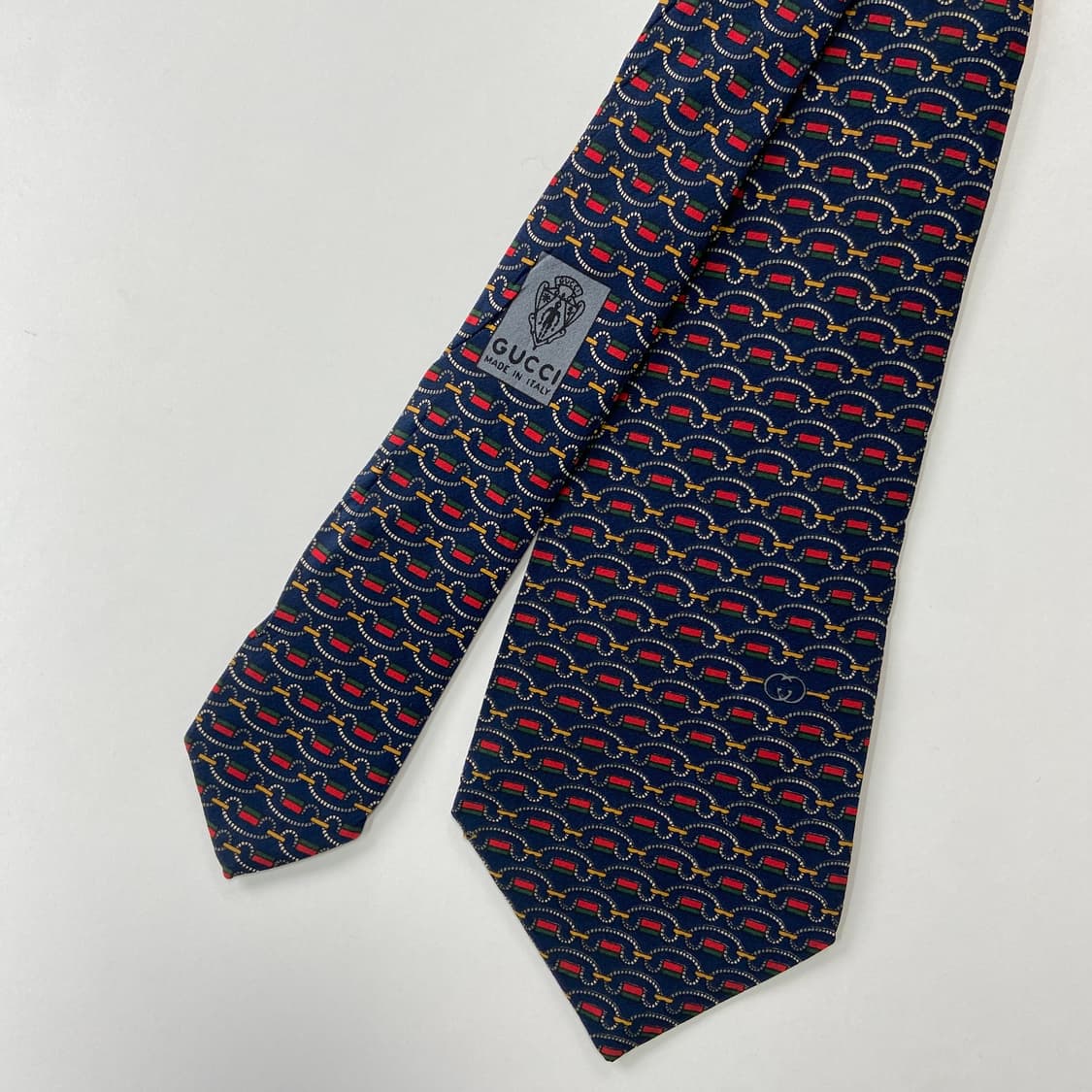 구찌(GUCCI) 심플로고 명품 정품 넥타이 상품이미지2