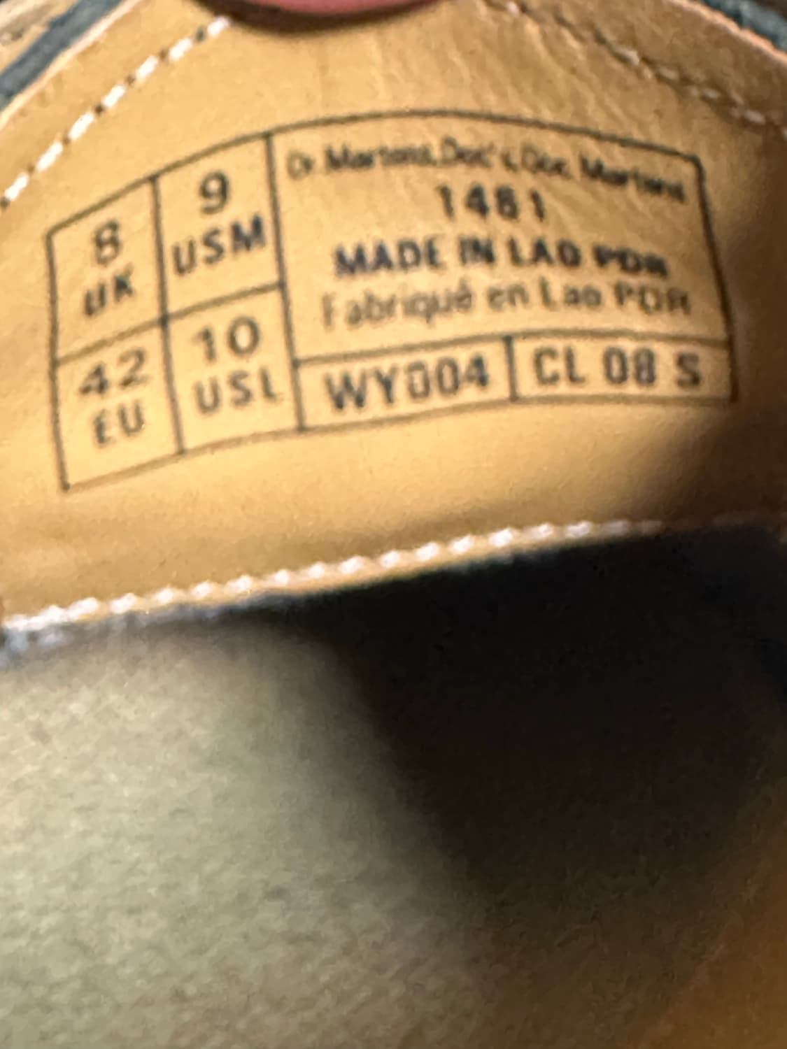 (270,uk8) 닥터마틴1461스무스 상품이미지6