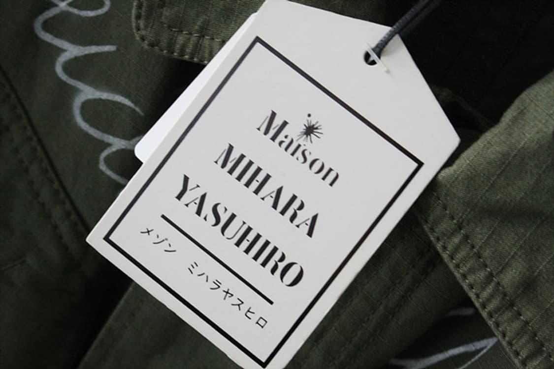 메종미하라야스히로 mihara yasuhiro 밀리터리 자켓야상 새제품 상품이미지9