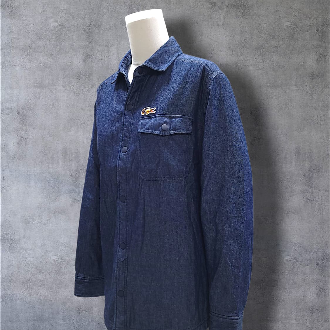 [95] 라코스테 진청 카모누빔 셔츠 자켓 상품이미지3