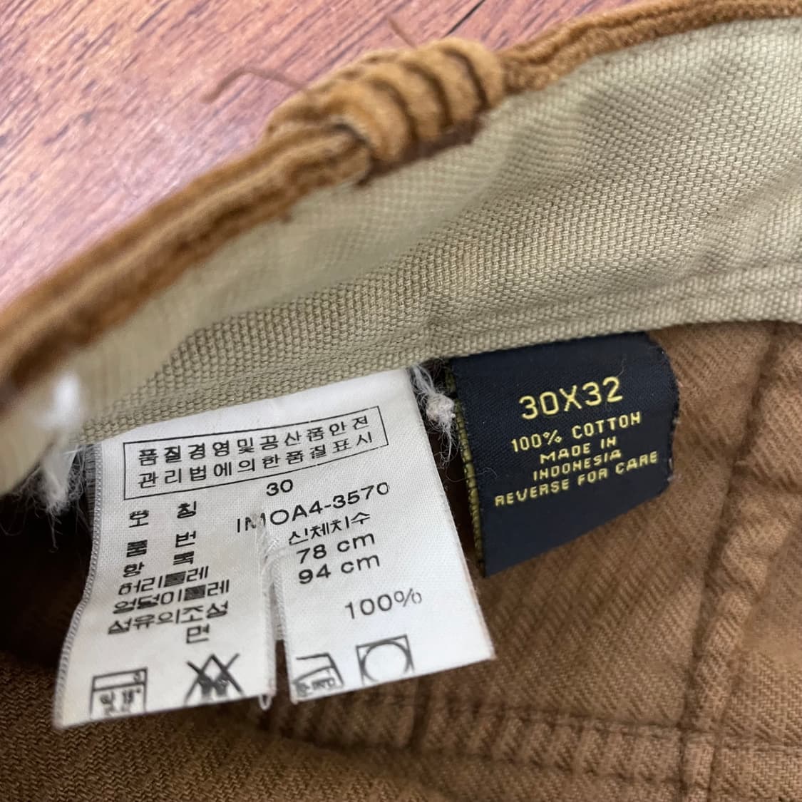 폴로 진스 코듀로이 퍼티그 팬츠 상품이미지3