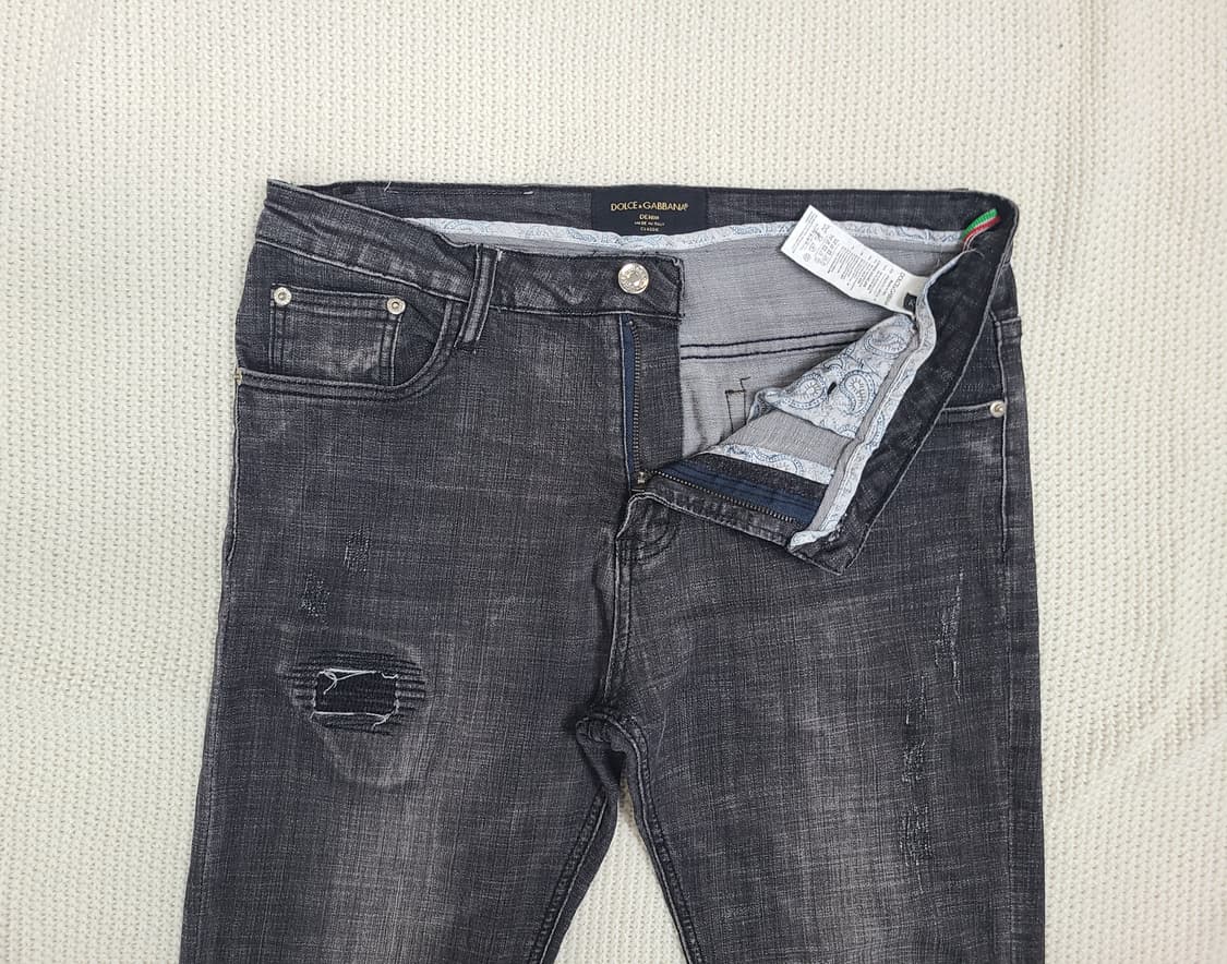 DOLCE & GABBANA  SILK-BLEND 데님 상품이미지2