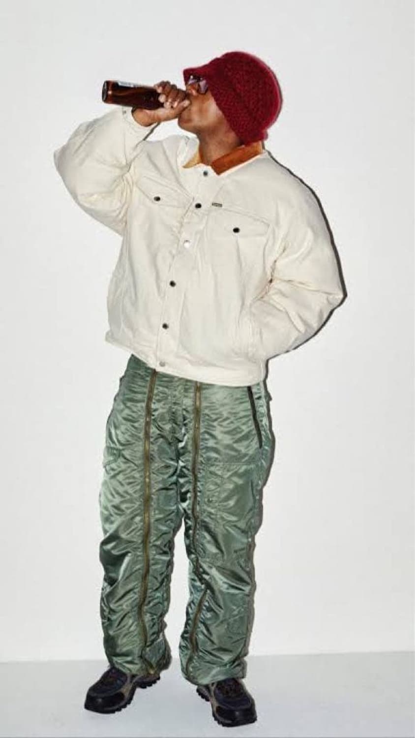 슈프림 쇼트 덕다운 패딩 L 상품이미지6