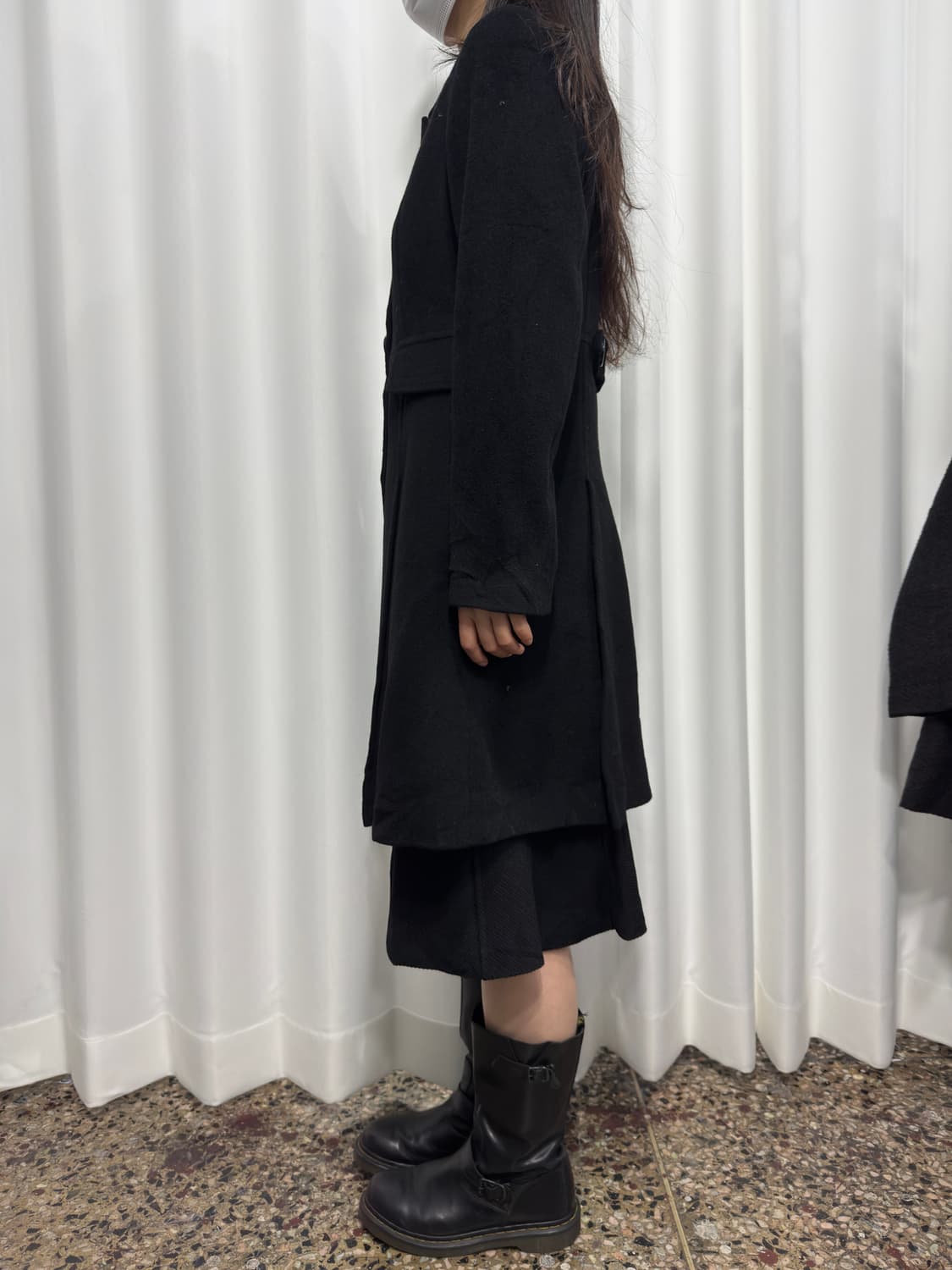style com button coat 상품이미지4