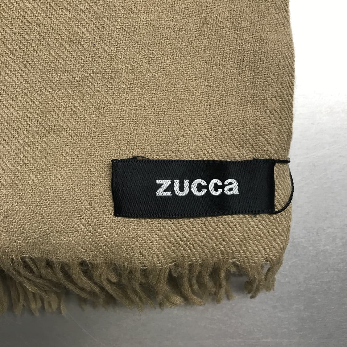 ZUCCA 주카 베이지 머플러 상품이미지4