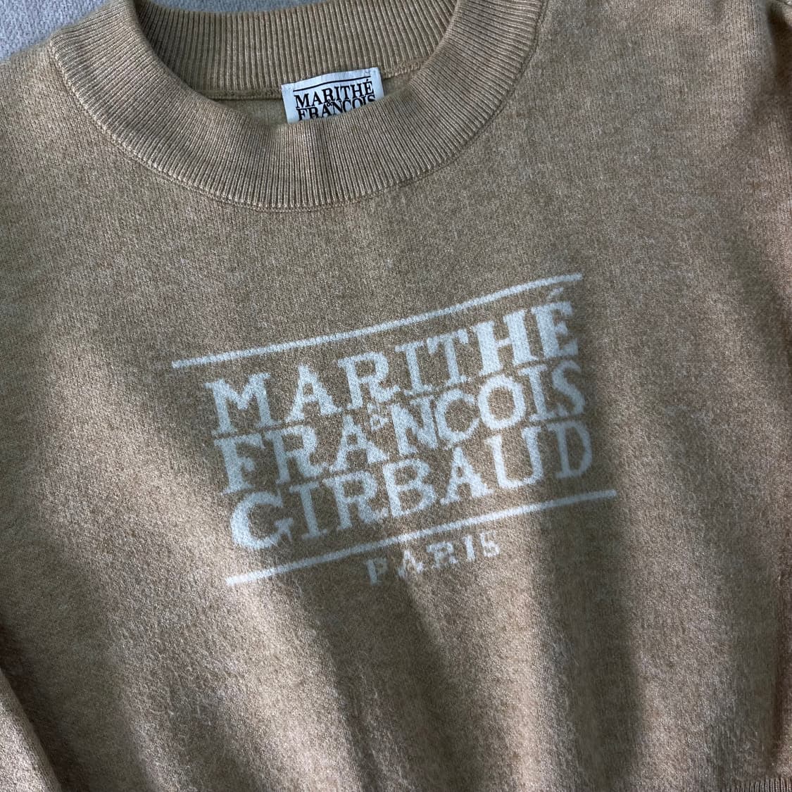 W 95 마리떼 프랑소와 저버 크롭 니트 상품이미지2