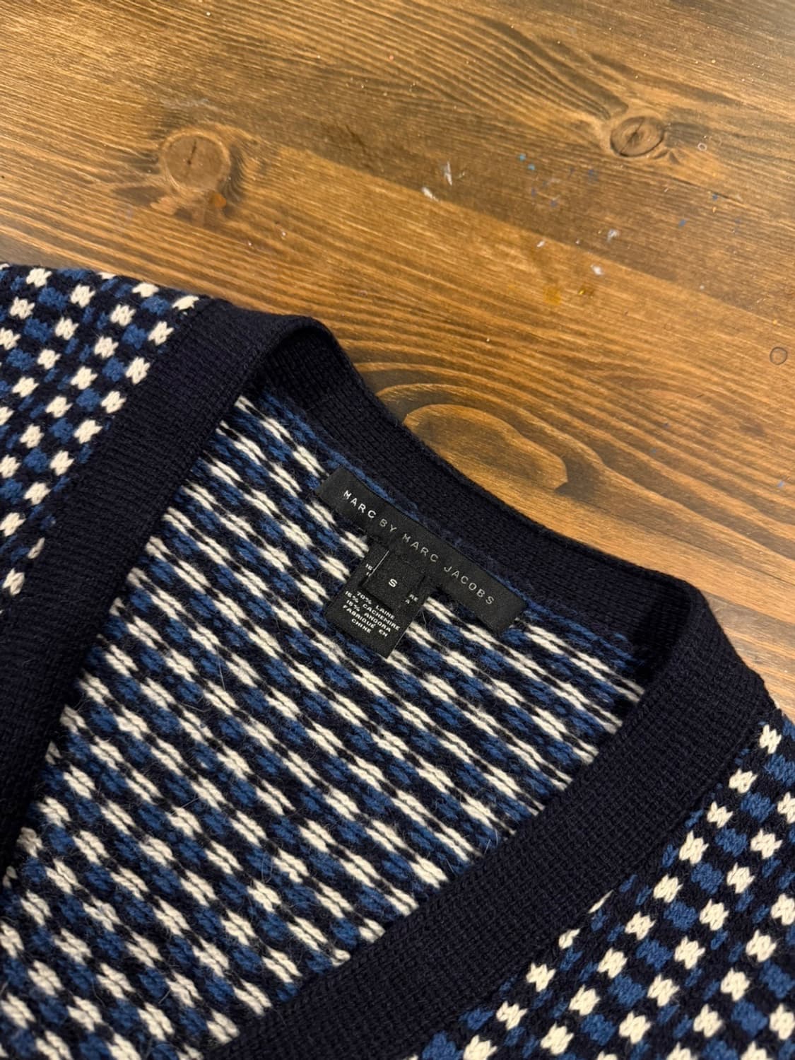 마크 제이콥스 램스울 가디건 100 상품이미지8