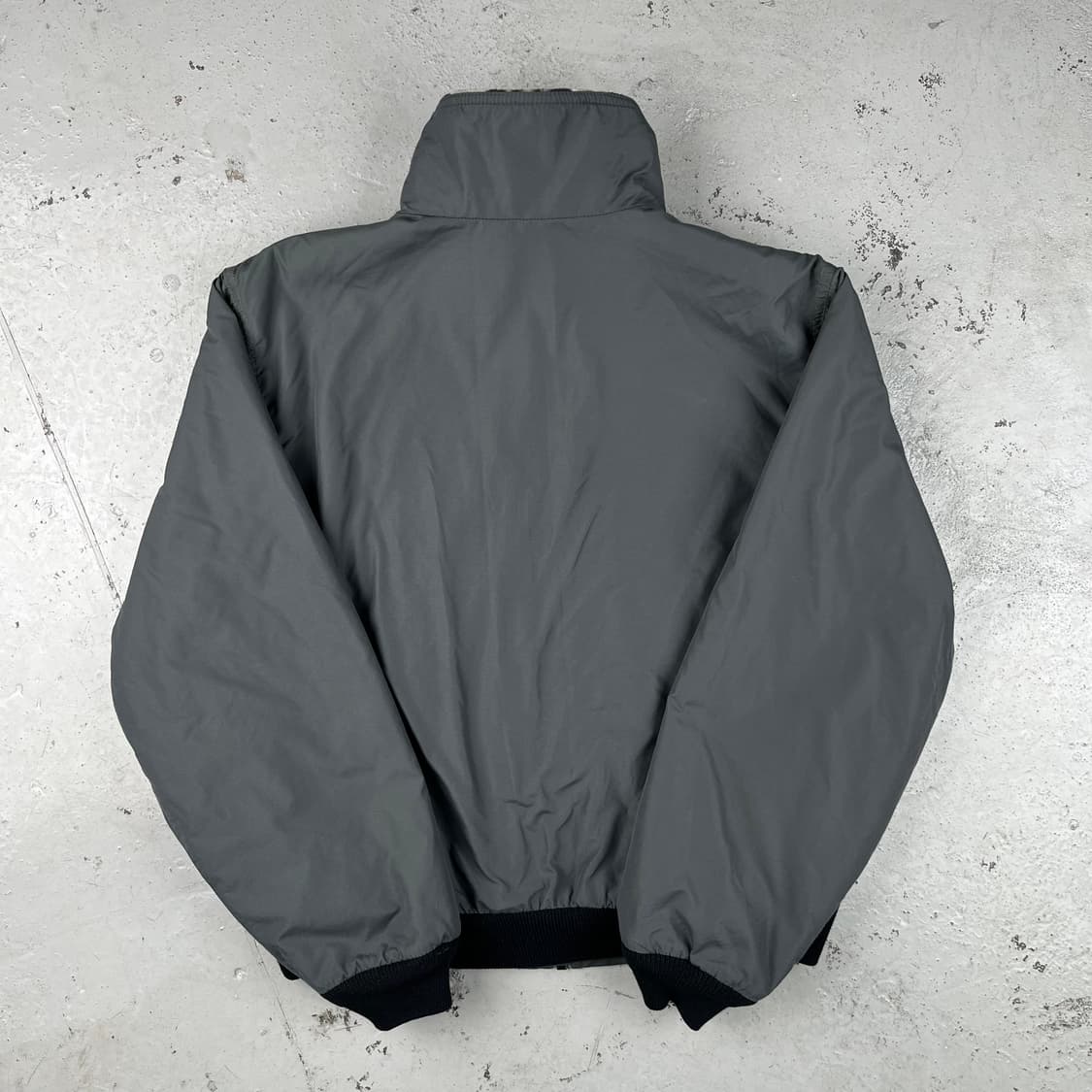 빈티지 LL Bean 아즈텍 플리스 라인드 웜업 자켓 그레이 상품이미지2