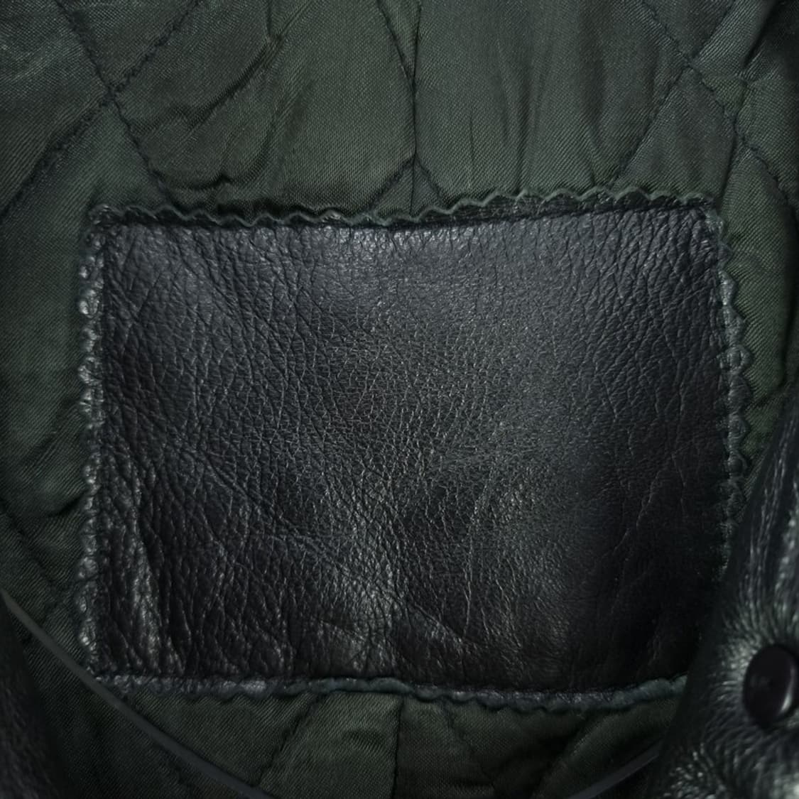 [빈티지] 리얼 쉽스킨 양가죽 후드 레더 코트 M18619 상품이미지8