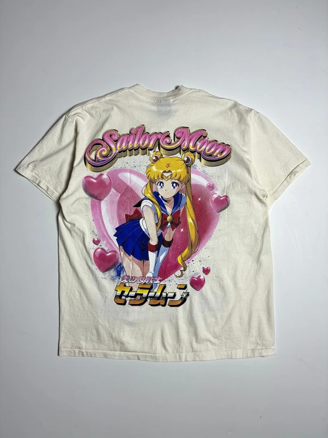 Selected USA 세일러문 그래픽 코튼 반팔 티셔츠 R1400 상품이미지4