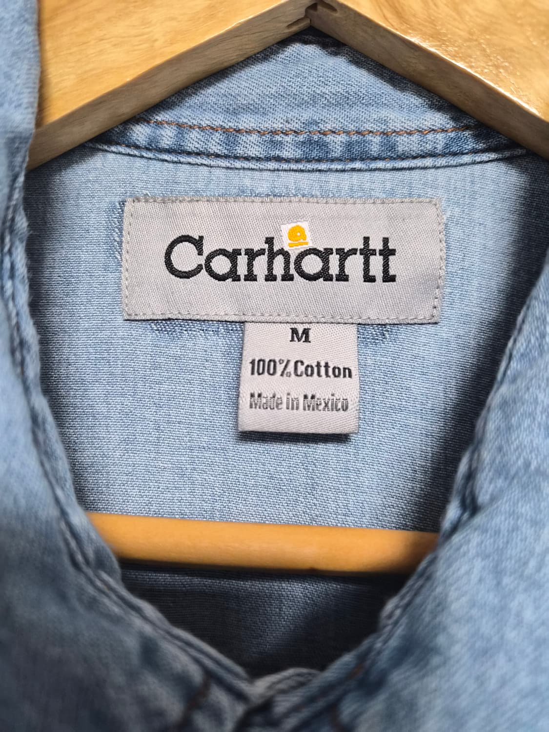 칼하트Carhartt 웨스턴 데님 셔츠 M사이즈 - S274 상품이미지4
