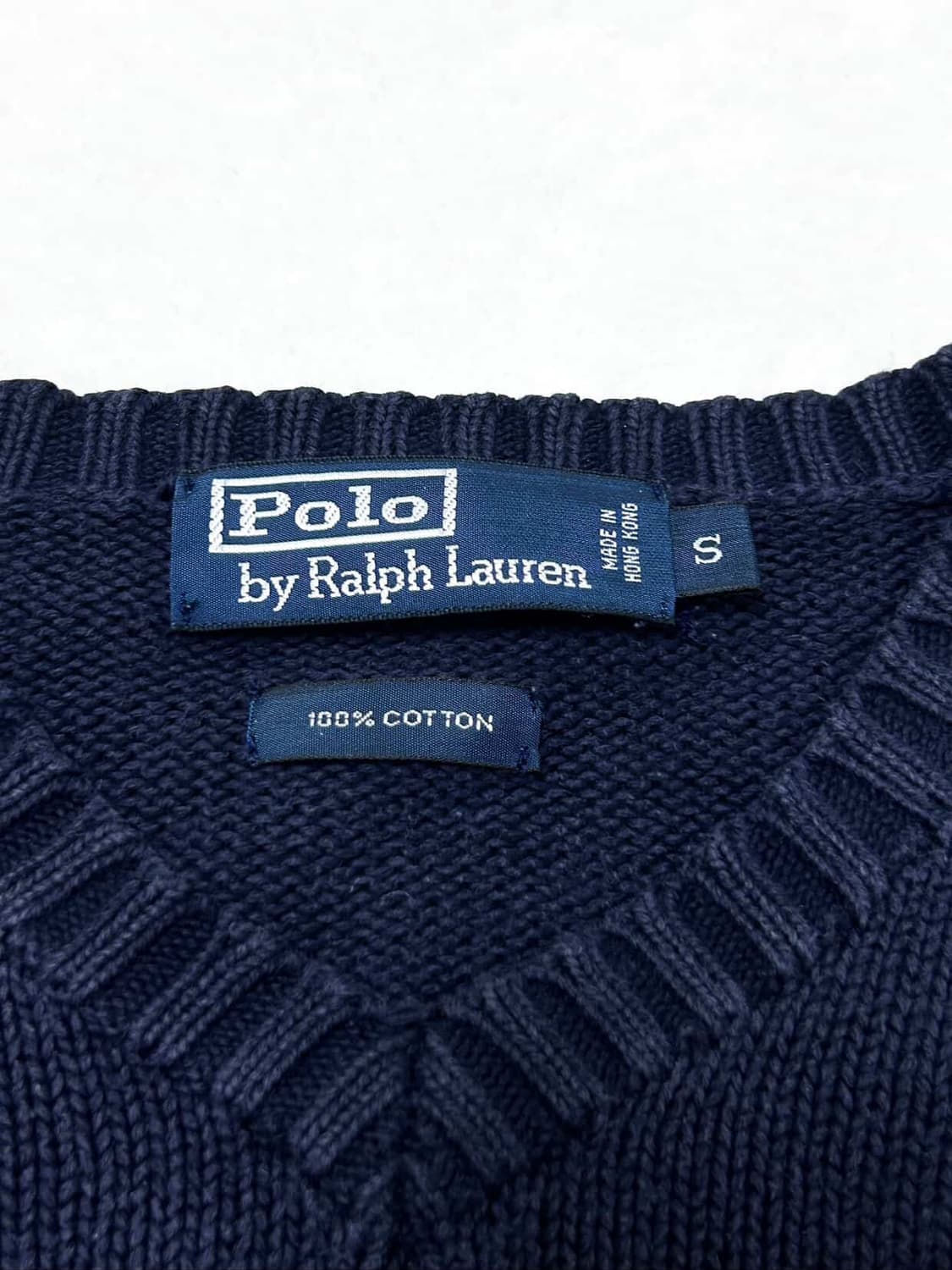 폴로 레드포니 네이비 브이넥니트 상품이미지6