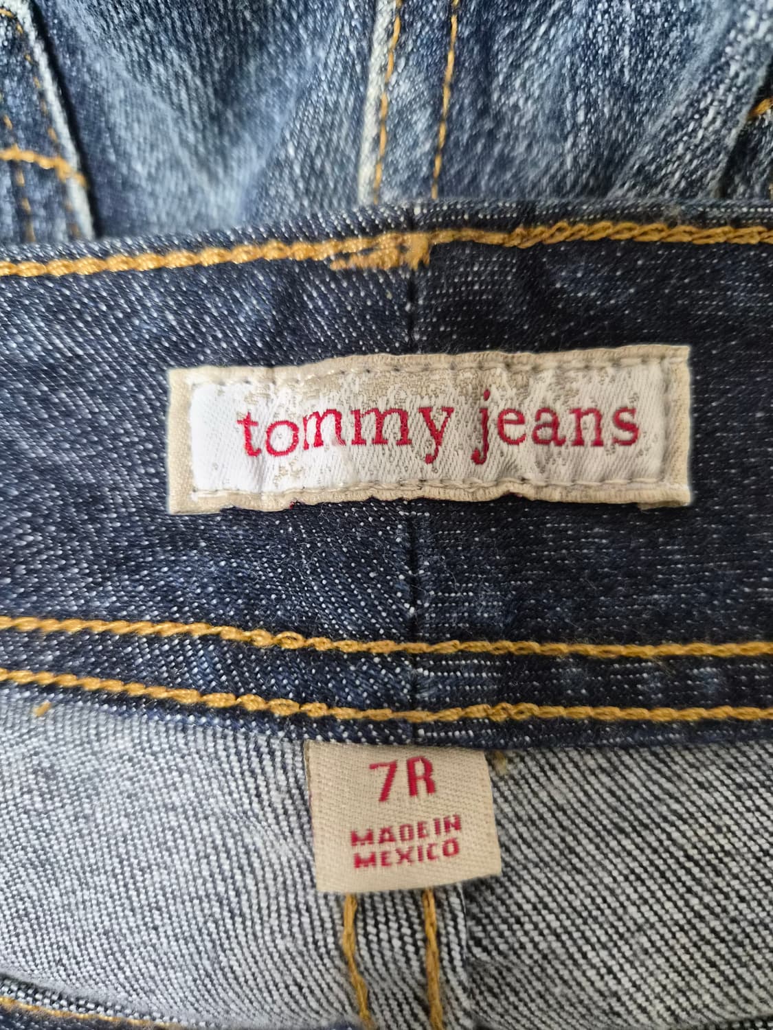타미Tommy 부츠컷 데님 진  7r사이즈 P-110 상품이미지5