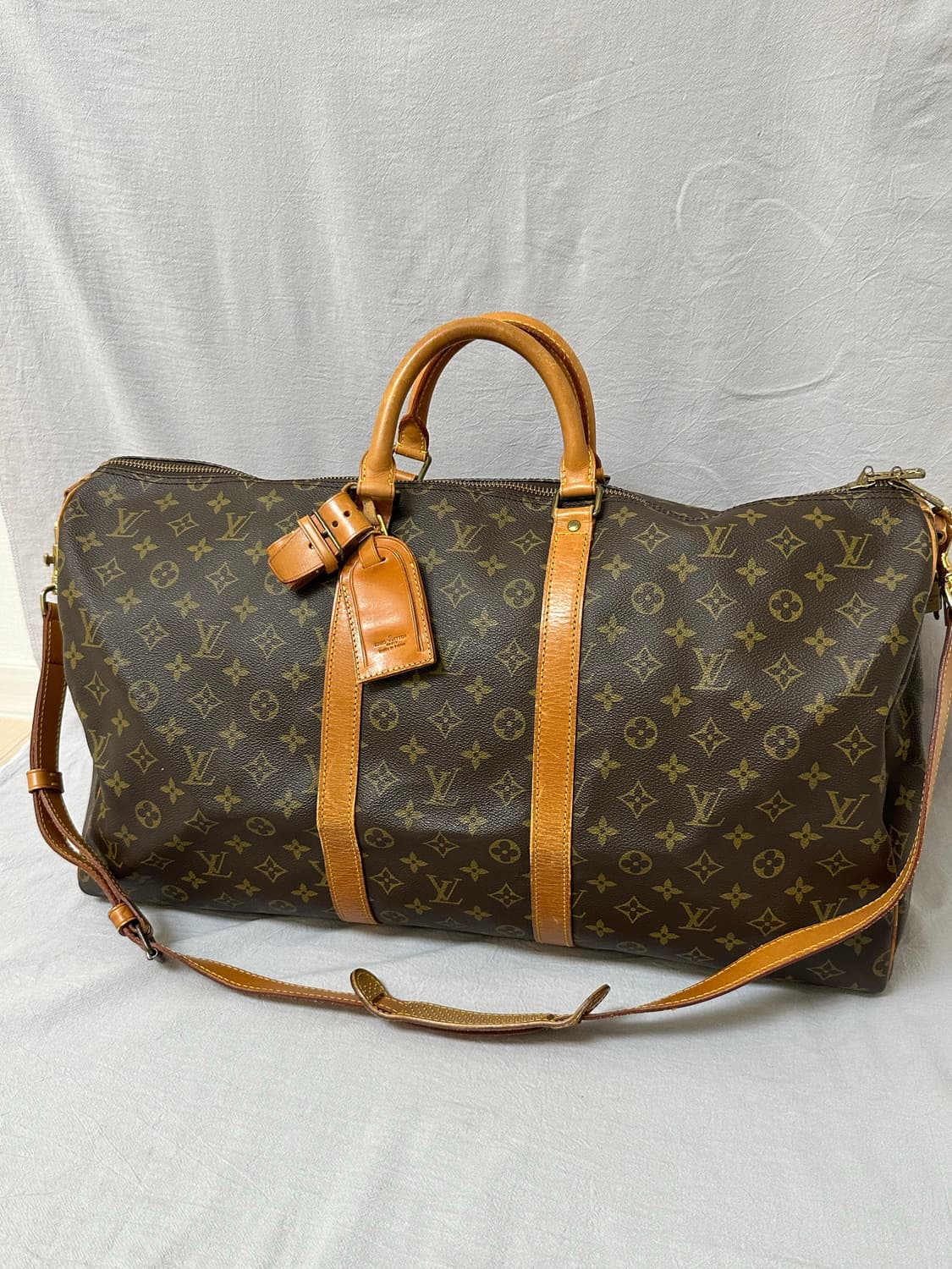 루이비통 모노그램 여행용 보스턴백 키폴 55 반둘리에 상품이미지7