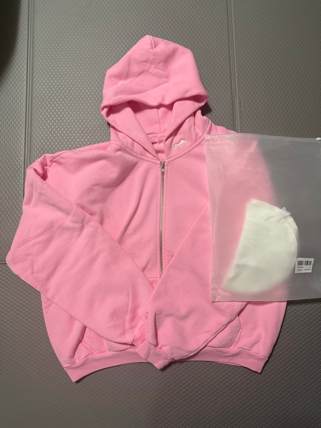 (L) SKYLRK swag2 클라우드 핑크 후드집업 상품이미지1