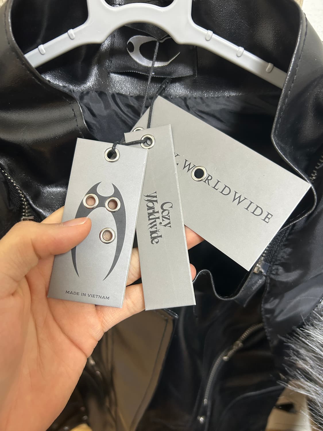 코지월드와이드 cozworldwide 나이트 클럽 레더자켓 상품이미지7