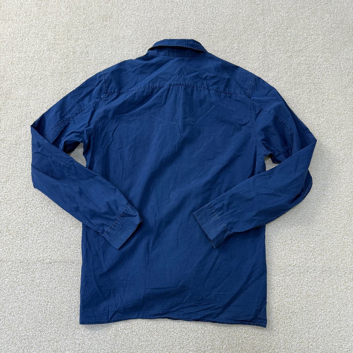 [XL] 무신사스탠다드 오버사이즈 블랙 코튼셔츠 0115T1 상품이미지2