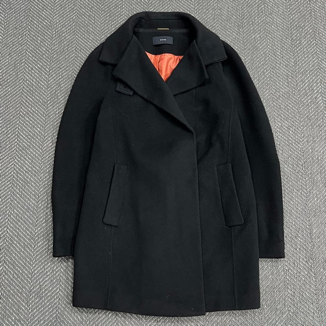 시스템 울 캐시미어코트 v1248 상품이미지1