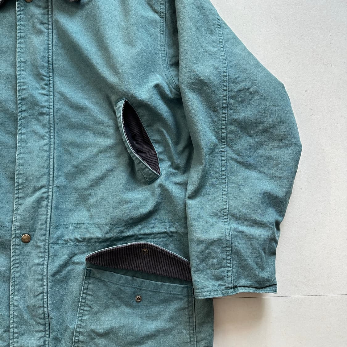 90s 엘엘빈 MADE IN USA 보아털  헌팅 초어 필드 자켓 상품이미지3