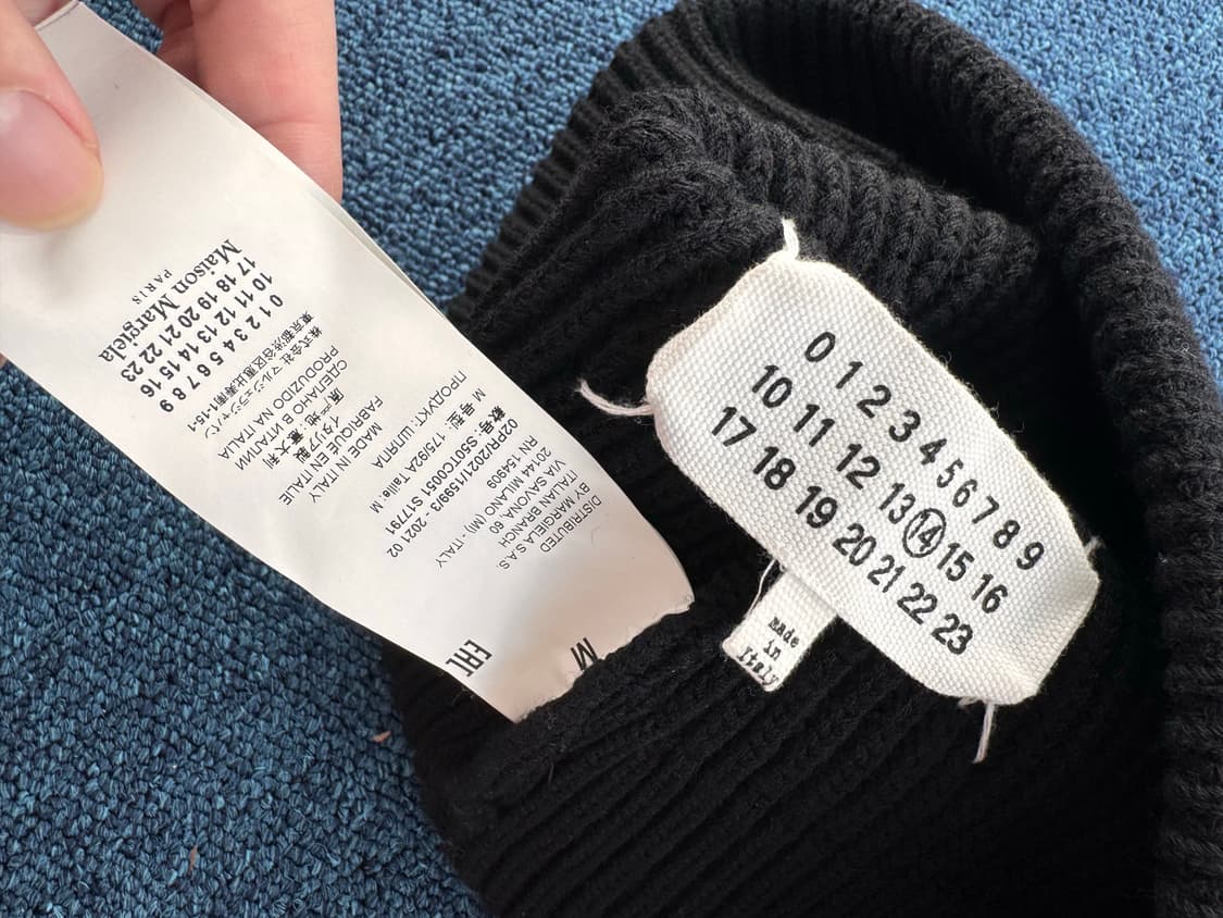 마르지엘라 블랙 비니 상품이미지3