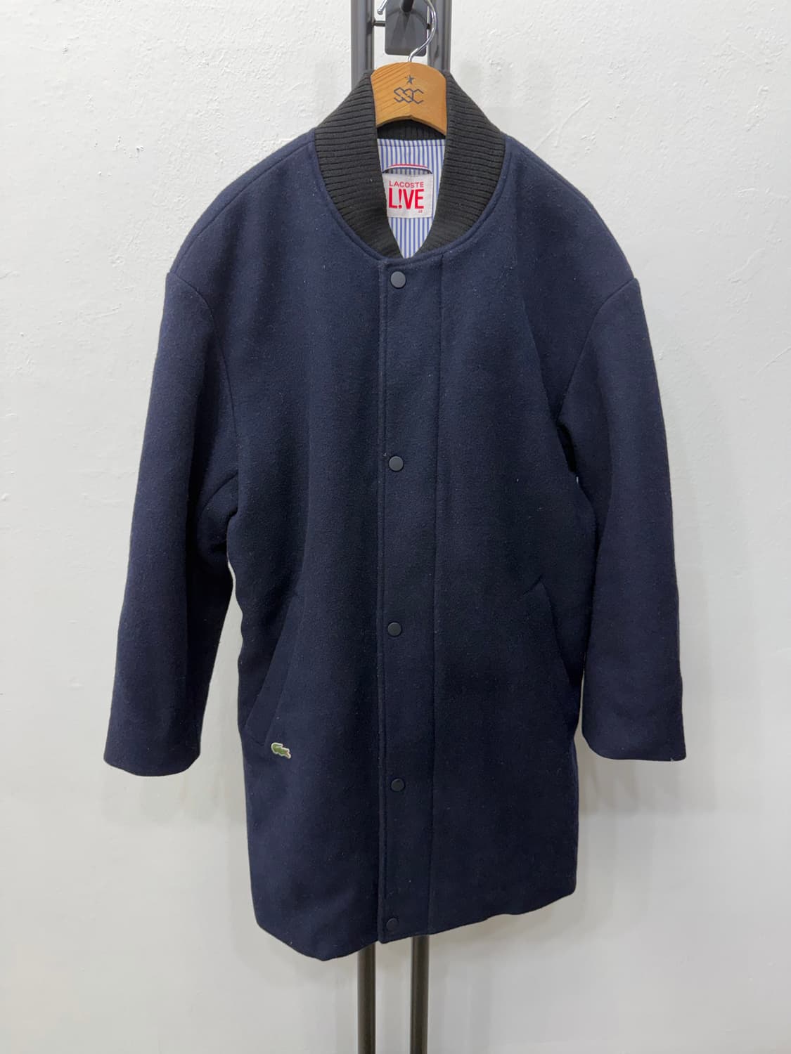 정품) 라코스테 라이브 남성 블루종 점퍼 코트 48 상품이미지1