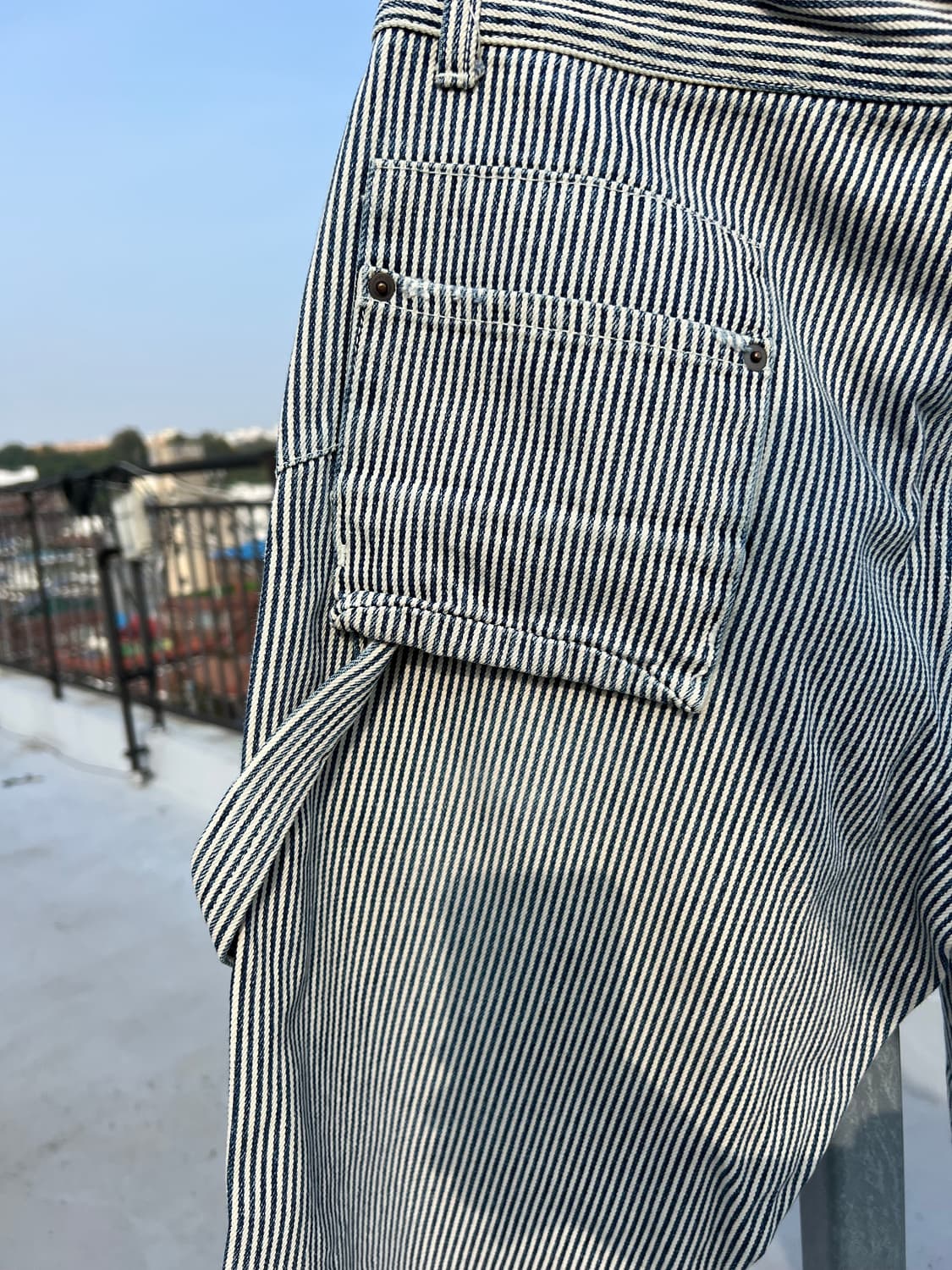 히코리 스트라이프 팬츠 상품이미지4