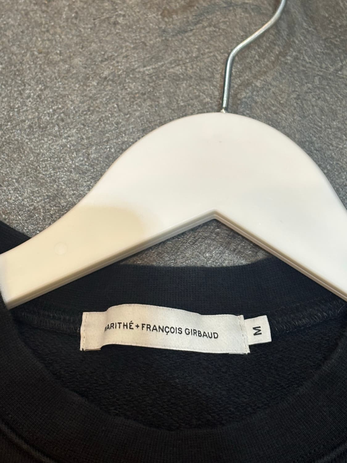 마리떼 프랑소와 저버 맨투맨 블랙 M 상품이미지5