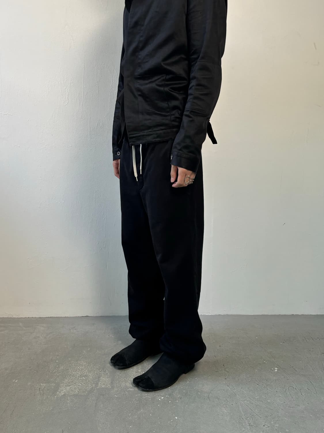 크레이그 그린 25FW 레이스업 오가닉 코튼 트랙팬츠 상품이미지2