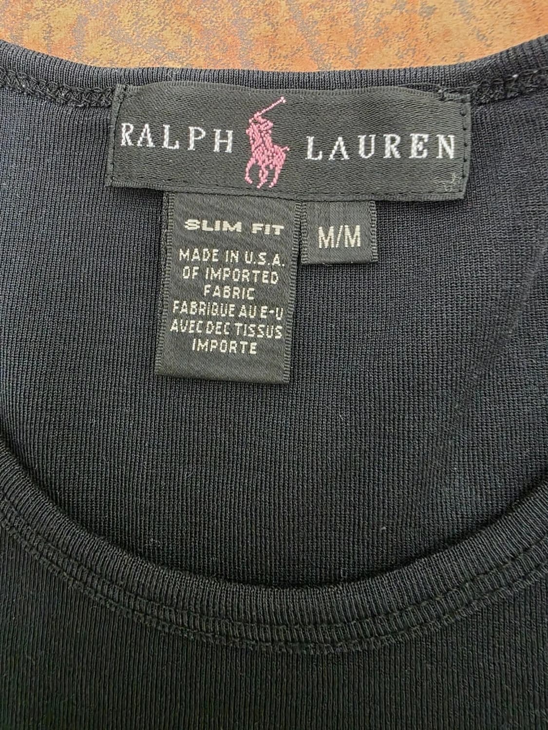 폴로랄프로렌 핑크 빅포니 긴팔티 롱슬리브 S 상품이미지3