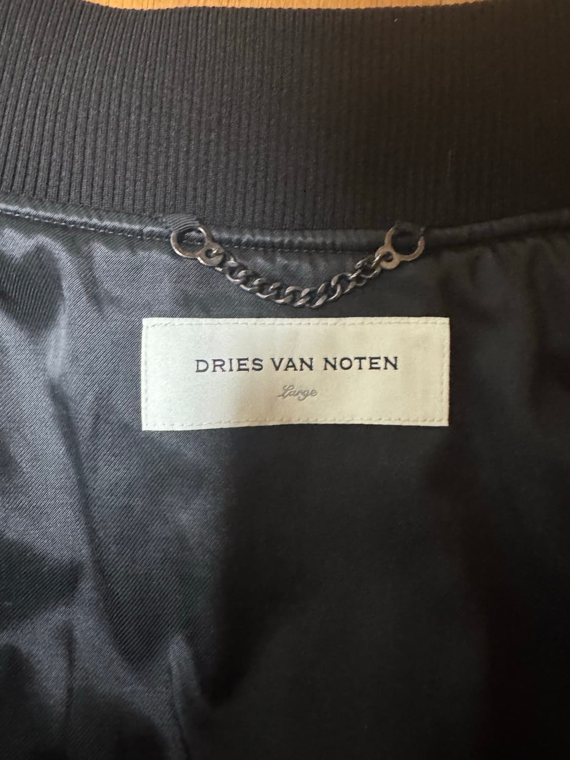 드리스반노튼 백지퍼 봄버  상품이미지6